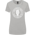 Northern Soul Keeping the Faith Womens Wider Cut T-Shirt Sports Grey