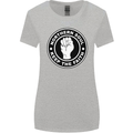 Northern Soul Keeping the Faith Womens Wider Cut T-Shirt Sports Grey