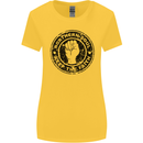Northern Soul Keeping the Faith Womens Wider Cut T-Shirt Yellow