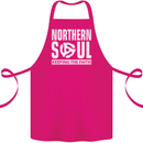 Northern Soul Vinyl 33rpm Record Insert Cotton Apron 100% Organic Pink