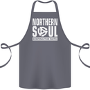 Northern Soul Vinyl 33rpm Record Insert Cotton Apron 100% Organic Steel