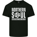 Northern Soul Vinyl 33rpm Record Insert Mens Cotton T-Shirt Tee Top Black