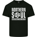 Northern Soul Vinyl 33rpm Record Insert Mens Cotton T-Shirt Tee Top Black