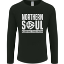 Northern Soul Vinyl 33rpm Record Insert Mens Long Sleeve T-Shirt Black