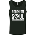 Northern Soul Vinyl 33rpm Record Insert Mens Vest Tank Top Black