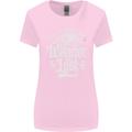 Not All Those Who Wander Are Lost Trekking Womens Wider Cut T-Shirt Light Pink