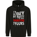 Not Crazy My Reality Is Different Childrens Kids Hoodie Black