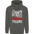 Not Crazy My Reality Is Different Childrens Kids Hoodie Storm Grey