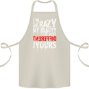 Not Crazy My Reality Is Different Cotton Apron 100% Organic Natural