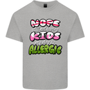 Not Having Kids the Dog is Allergic Funny Mens Cotton T-Shirt Tee Top Sports Grey