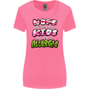 Not Having Kids the Dog is Allergic Funny Womens Wider Cut T-Shirt Azalea