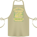Not Santa Delivery Driver Christmas Funny Cotton Apron 100% Organic Khaki