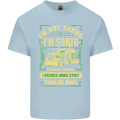 Not Santa Delivery Driver Christmas Funny Mens Cotton T-Shirt Tee Top Light Blue