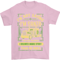 Not Santa Delivery Driver Christmas Funny Mens T-Shirt Cotton Gildan Light Pink