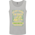Not Santa Delivery Driver Christmas Funny Mens Vest Tank Top Sports Grey