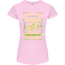 Not Santa Delivery Driver Christmas Funny Womens Petite Cut T-Shirt Light Pink