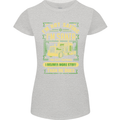 Not Santa Delivery Driver Christmas Funny Womens Petite Cut T-Shirt Sports Grey