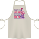 Not Weird Just More Creative Than You Art Cotton Apron 100% Organic Natural
