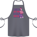 Not Weird Just More Creative Than You Art Cotton Apron 100% Organic Steel