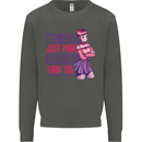 Not Weird Just More Creative Than You Art Kids Sweatshirt Jumper Storm Grey