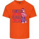 Not Weird Just More Creative Than You Art Kids T-Shirt Childrens Orange