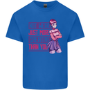 Not Weird Just More Creative Than You Art Kids T-Shirt Childrens Royal Blue