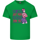 Not Weird Just More Creative Than You Art Mens Cotton T-Shirt Tee Top Irish Green