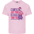 Not Weird Just More Creative Than You Art Mens Cotton T-Shirt Tee Top Light Pink