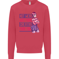 Not Weird Just More Creative Than You Art Mens Sweatshirt Jumper Heliconia