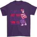 Not Weird Just More Creative Than You Art Mens T-Shirt Cotton Gildan Purple
