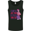 Not Weird Just More Creative Than You Art Mens Vest Tank Top Black