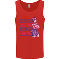 Not Weird Just More Creative Than You Art Mens Vest Tank Top Red