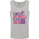 Not Weird Just More Creative Than You Art Mens Vest Tank Top Sports Grey