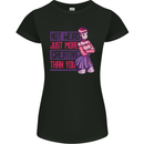 Not Weird Just More Creative Than You Art Womens Petite Cut T-Shirt Black