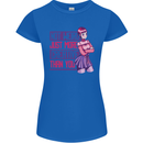Not Weird Just More Creative Than You Art Womens Petite Cut T-Shirt Royal Blue