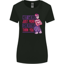 Not Weird Just More Creative Than You Art Womens Wider Cut T-Shirt Black