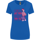 Not Weird Just More Creative Than You Art Womens Wider Cut T-Shirt Royal Blue