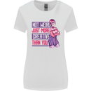 Not Weird Just More Creative Than You Art Womens Wider Cut T-Shirt White