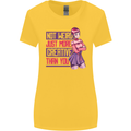 Not Weird Just More Creative Than You Art Womens Wider Cut T-Shirt Yellow