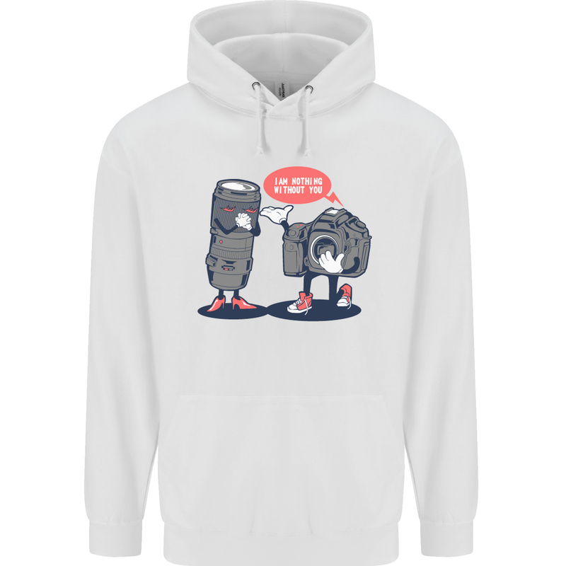 Nothing Without You Photography Photorapher Childrens Kids Hoodie White