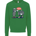 Nothing Without You Photography Photorapher Kids Sweatshirt Jumper Irish Green