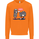 Nothing Without You Photography Photorapher Mens Sweatshirt Jumper Orange
