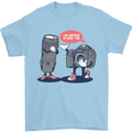 Nothing Without You Photography Photorapher Mens T-Shirt Cotton Gildan Light Blue