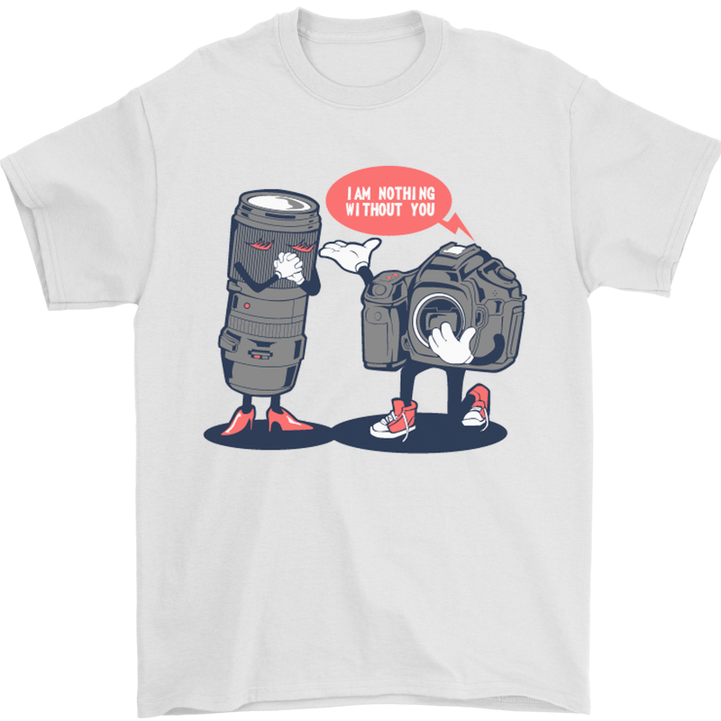 Nothing Without You Photography Photorapher Mens T-Shirt Cotton Gildan White
