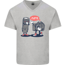 Nothing Without You Photography Photorapher Mens V-Neck Cotton T-Shirt Sports Grey