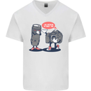 Nothing Without You Photography Photorapher Mens V-Neck Cotton T-Shirt White