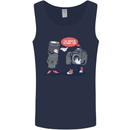 Nothing Without You Photography Photorapher Mens Vest Tank Top Navy Blue