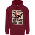 Novice Cyclists Funny Bicycle Cycling Childrens Kids Hoodie Maroon