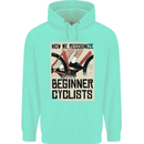 Novice Cyclists Funny Bicycle Cycling Childrens Kids Hoodie Peppermint