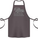 Nuke the Entire Site From Orbit Alien Cotton Apron 100% Organic Dark Grey